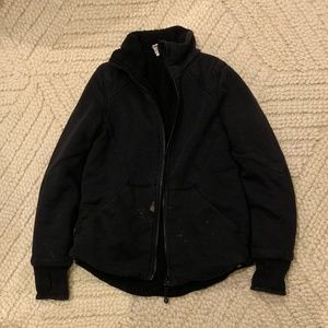 Ivivva Fleece Reversible Funnel Neck Full Zip Jacket